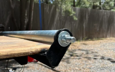 Building My DIY Raft Trailer Roller: A Simple, Affordable Upgrade